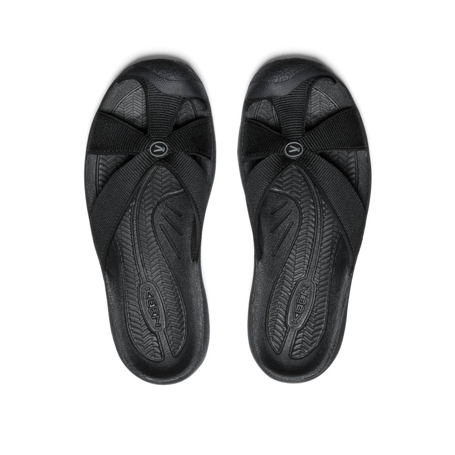 Women's Bali Slide Sandal | Black/Steel Grey - Image 4
