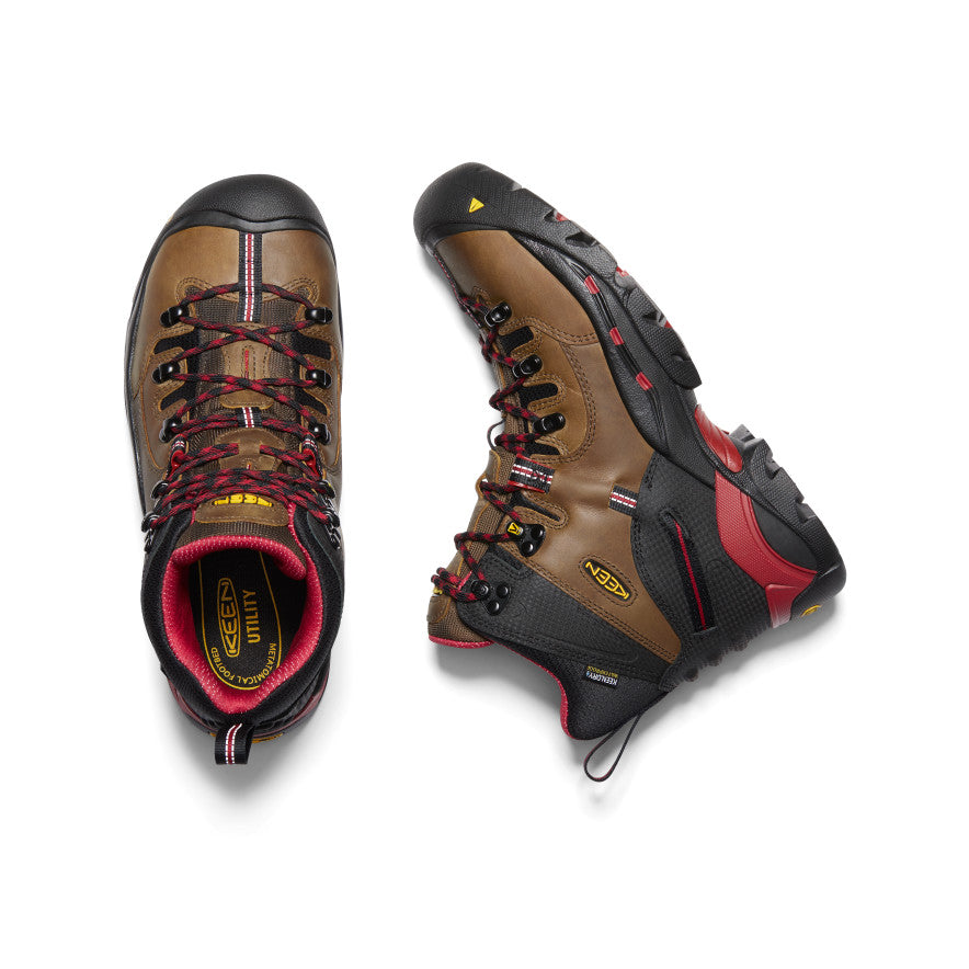 Men's Pittsburgh 6 Waterproof Boot (Steel Toe) | Bison - Image 4