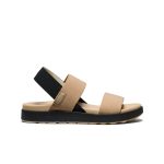Women's Elle Backstrap Sandal  |  Cornstalk/Black