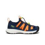 Little Kids' Motozoa Sneaker  |  Naval Academy/Bright Marigold