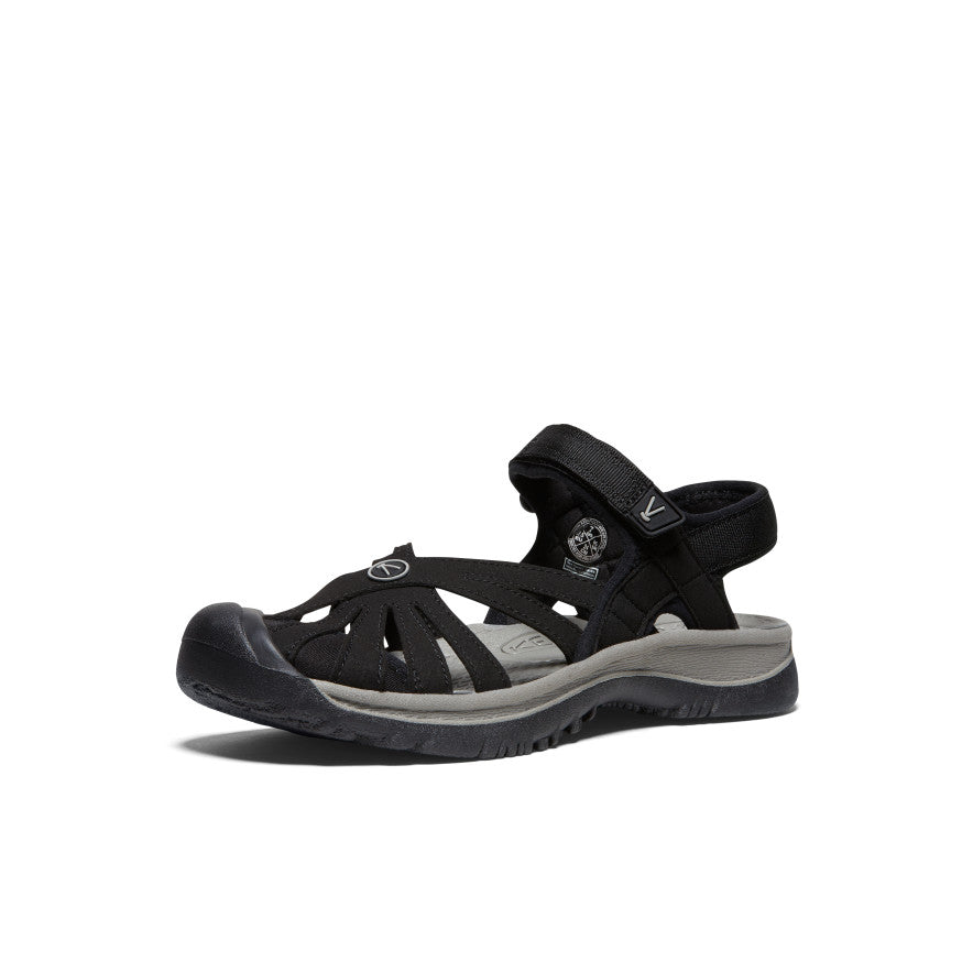 Women's Rose Sandal | Black/Neutral Gray - Image 3