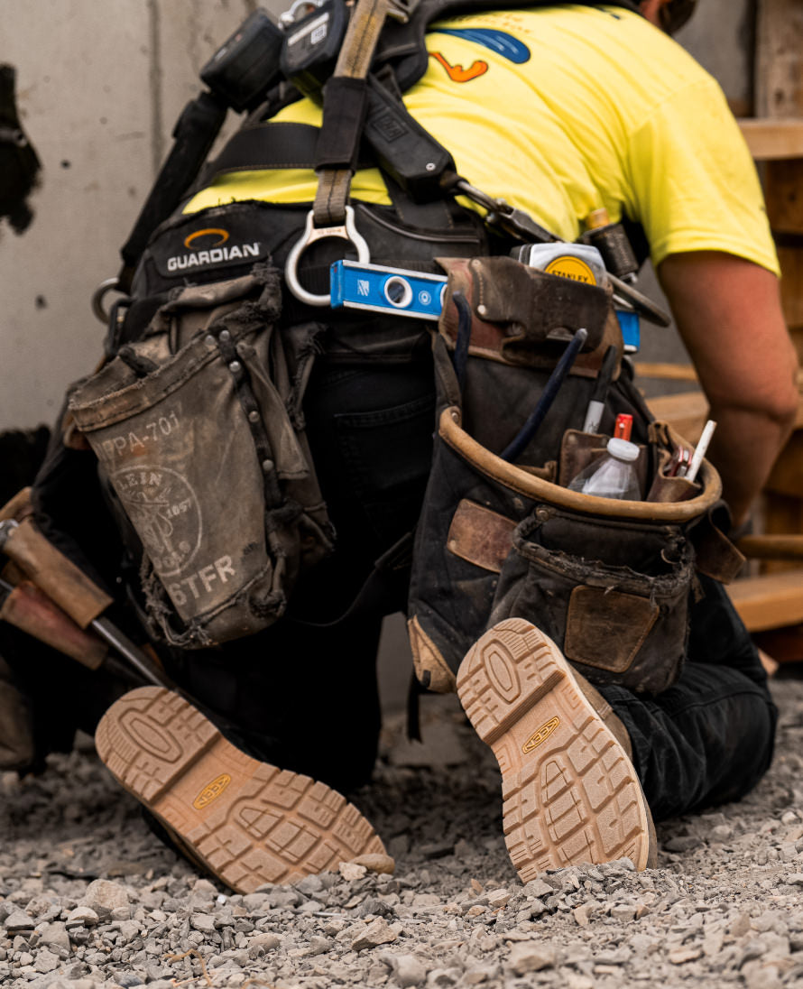 Women's San Jose 6 Waterproof 90?? Heel Boot (Aluminum Toe) | Steel Grey/Gum - Image 8