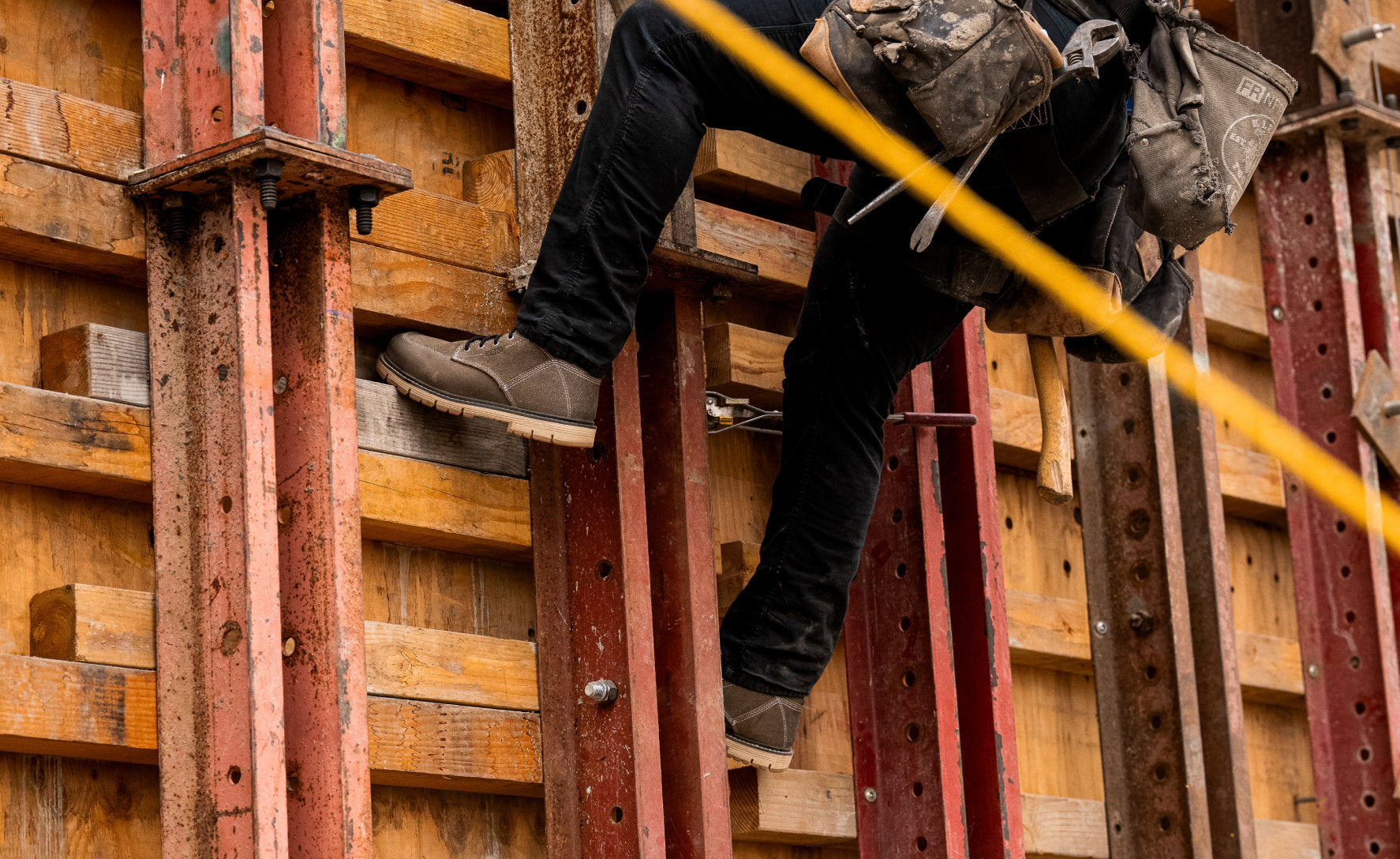 Women's San Jose 6 Waterproof 90?? Heel Boot (Aluminum Toe) | Steel Grey/Gum - Image 7