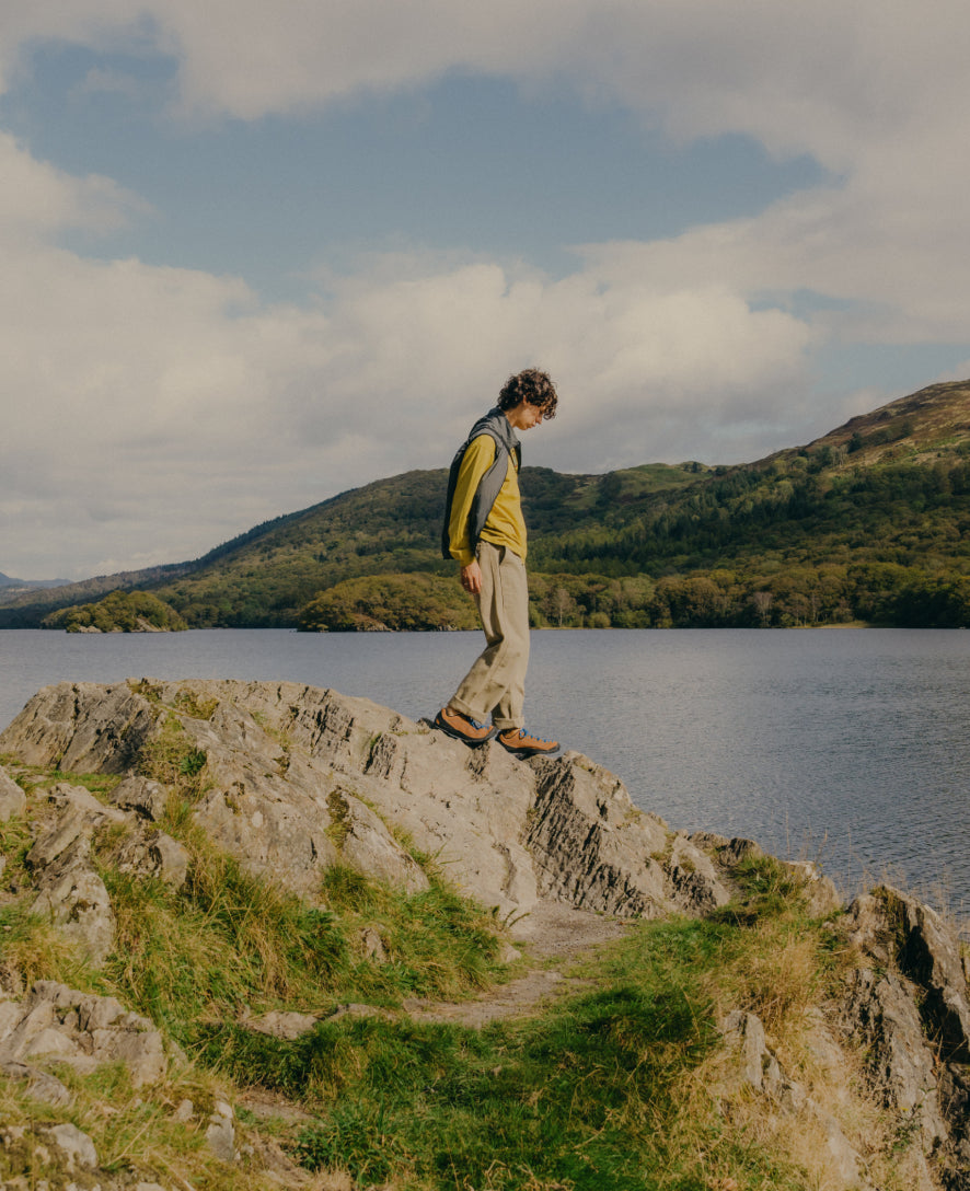 Men's Jasper Sneaker | Hairy Black/Black - Image 8