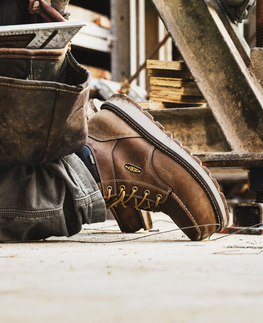 Men's Cincinnati 6 Waterproof Boot (Carbon Toe) | Belgian/Sandshell - Image 7