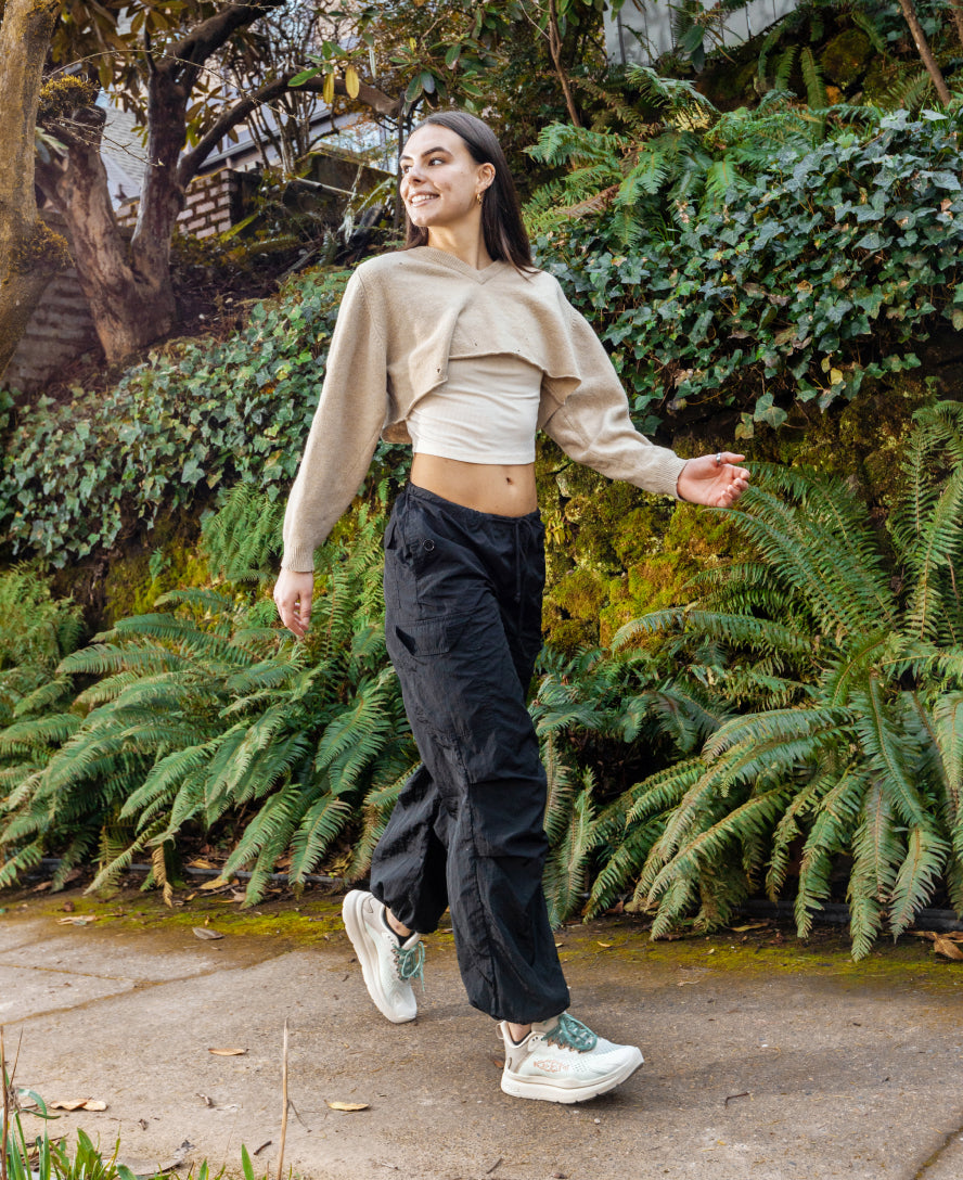 Women's WK450 Walking Shoe | Birch/Peach Parfait - Image 9