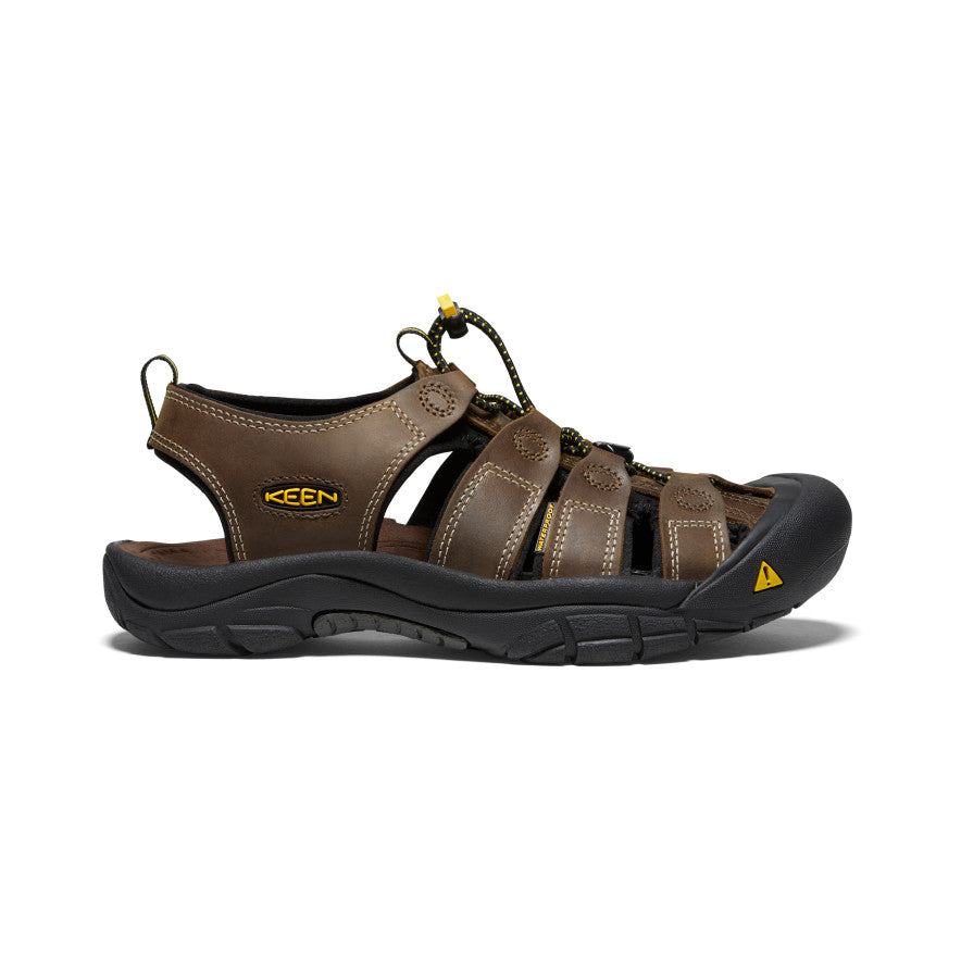 Men's Newport Leather Sandal Wide | Bison