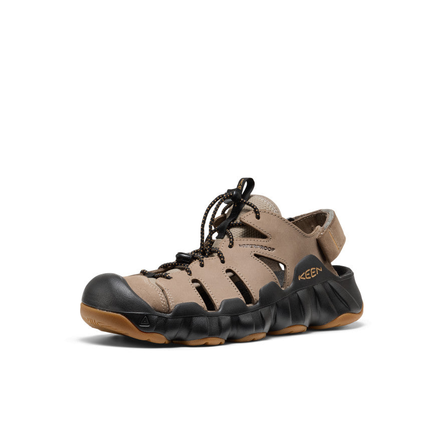 Men's Hyperport Fisherman Leather Sandal | Brindle/Oak Buff - Image 3